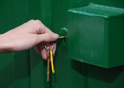 secure business storage Hart storage business