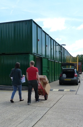 Direct access storage, drive in, drive up - Eversley Storage