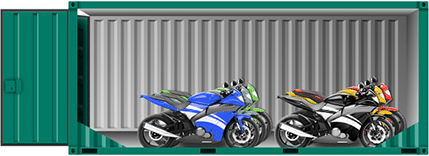 Motorbike Storage Storage Unit