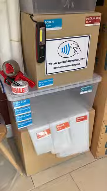 Packaging Materials for Self Storage - Link to Video Watch Page