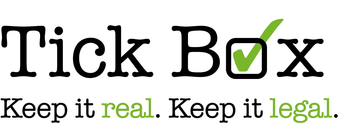 Trading Standards Tick Box Logo = Keep it REAL. Keep it LEGAL.